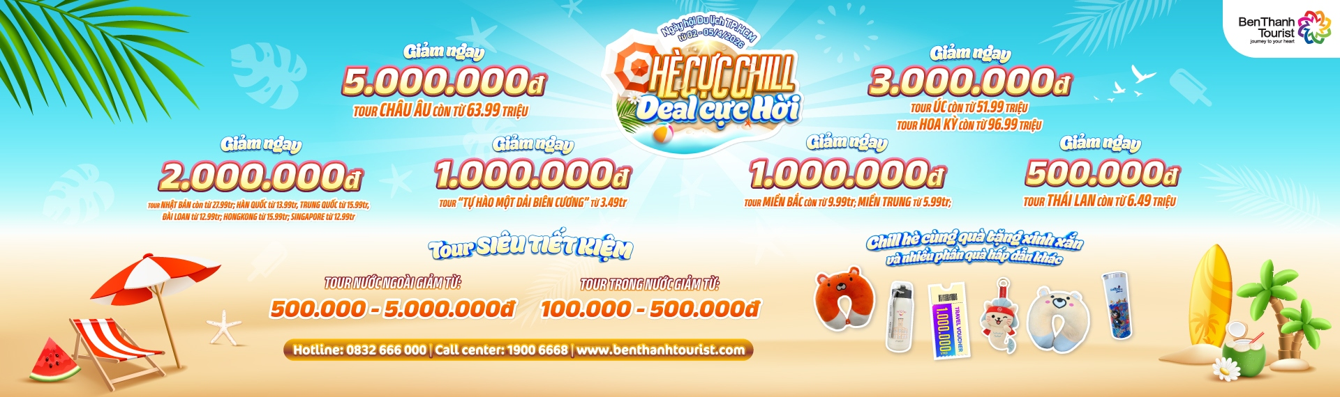 BenThanh Tourist bùng nổ ưu đãi tại ngày Hội Du lịch TP. HCM 2026
