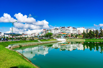 Du Lịch Đà Lạt: Thác Đamb’ri - Nông Trại Cún Puppy Farm - Đồi Chè Cầu Đất - Làng Hoa Vạn Thành