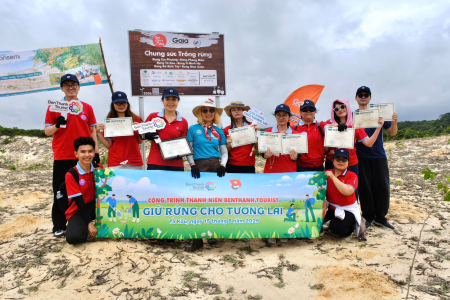 BenThanh Tourist tham gia hoạt động “Việt Nam Xanh hơn – Chung sức trồng rừng” tại Tà Kóu