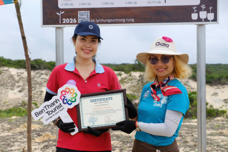 BenThanh Tourist tham gia hoạt động “Việt Nam Xanh hơn – Chung sức trồng rừng” tại Tà Kóu