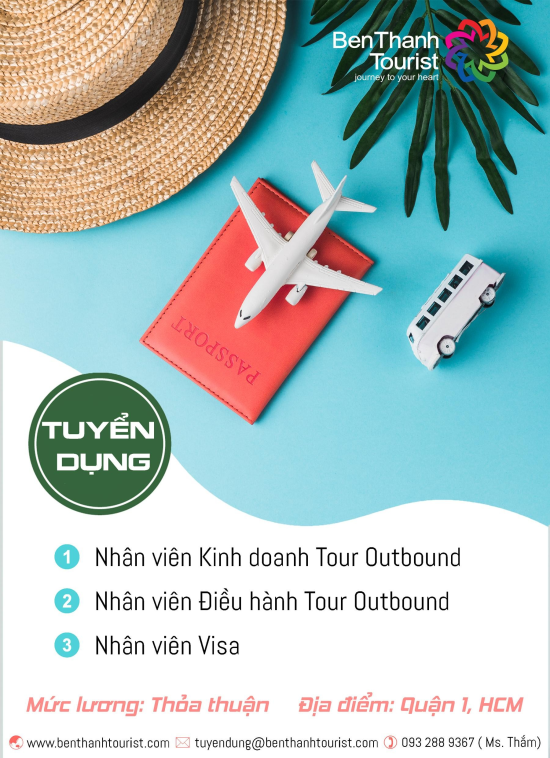 BenThanh Tourist tuyển dụng năm 2019