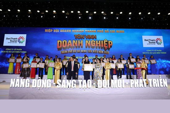 BenThanh Tourist lần thứ 6 đạt Top 100 doanh nghiệp TP.HCM tiêu biểu