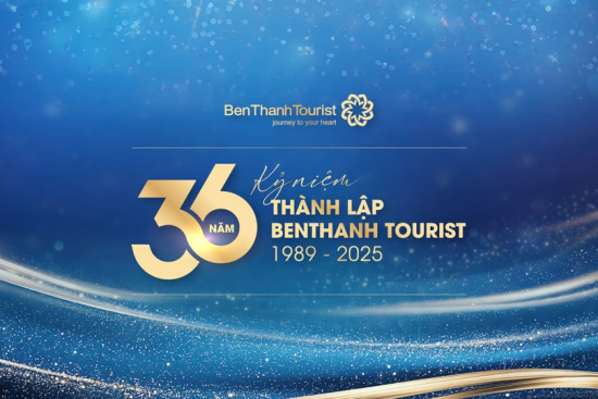 BenThanh Tourist mở “đại tiệc” ưu đãi mừng 36 năm thành lập