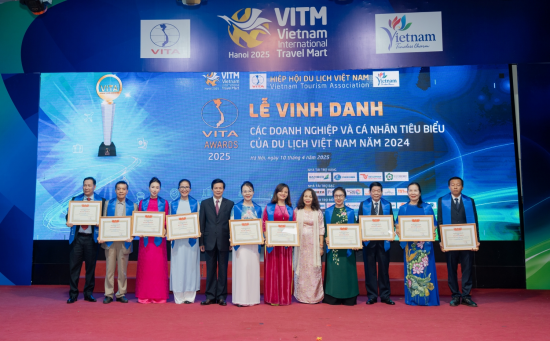 BenThanh Tourist thắng lớn tại VITA AWARDS 2025