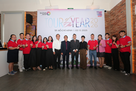 Lễ công bố Kết quả khảo sát Tour of the year 2026