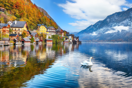 Mùa thu ở Hallstatt – Vẻ đẹp của ngôi làng hàng đầu nước Áo