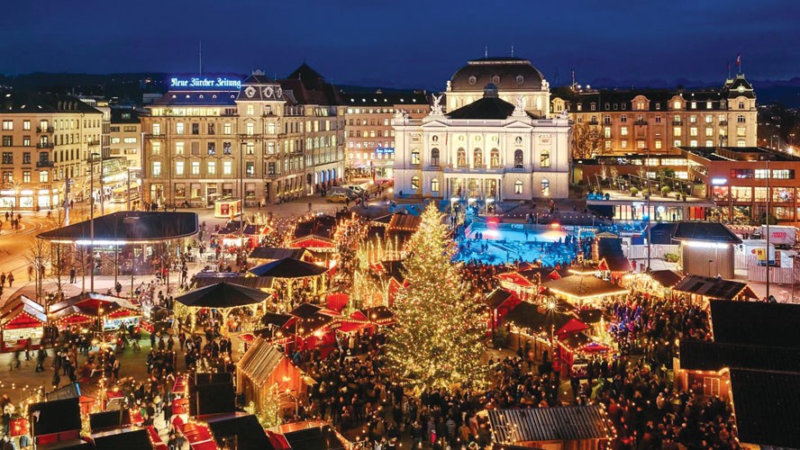 không khí noel tại Thụy Sĩ không khí noel tại Thụy Sĩ