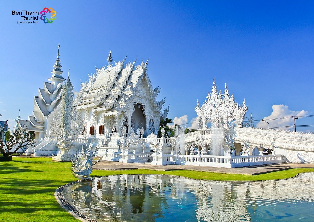 đền Wat Rong Khun đền Wat Rong Khun