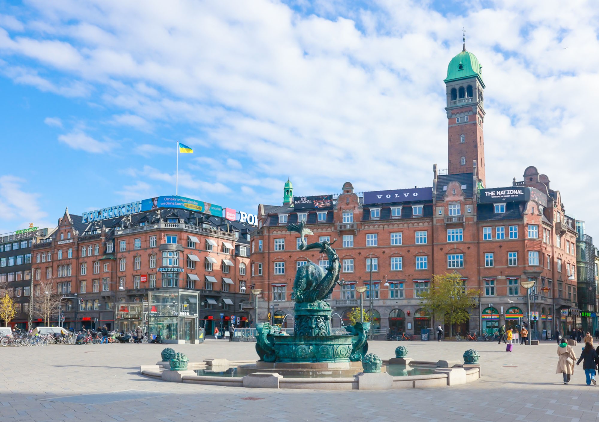 Một góc thành phố Copenhagen