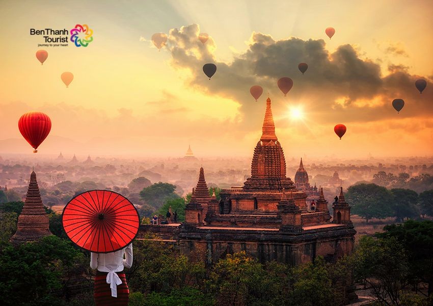 Du Lịch Myanmar: Yangon - Bagan - Kinh Đô Mandalay (Tour Mới)