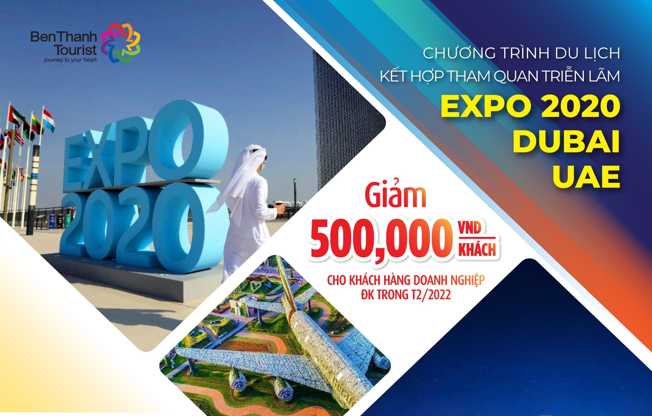 Chiêm ngưỡng triển lãm lớn nhất thế giới - Tour EXPO 2020 Dubai 5 ngày 5 đêm