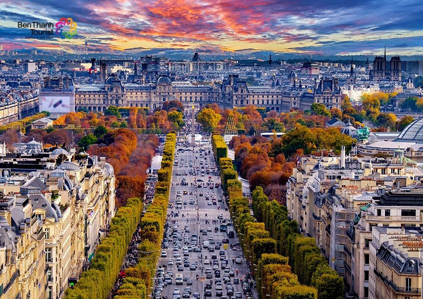 Du Lịch Pháp: Nice - Monaco - Paris - Bảo Tàng Lourve - Cung Điện Versailles