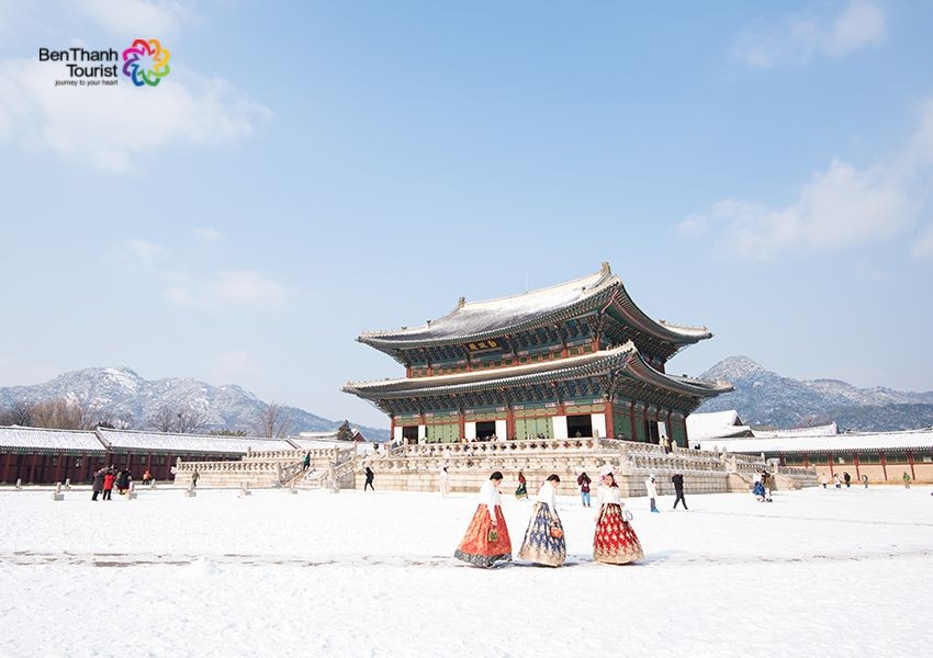 Du Lịch Hàn Quốc: Seoul - Nami - Lotte World - Hero Show - Khu Trượt Tuyết Elysian 5N4Đ