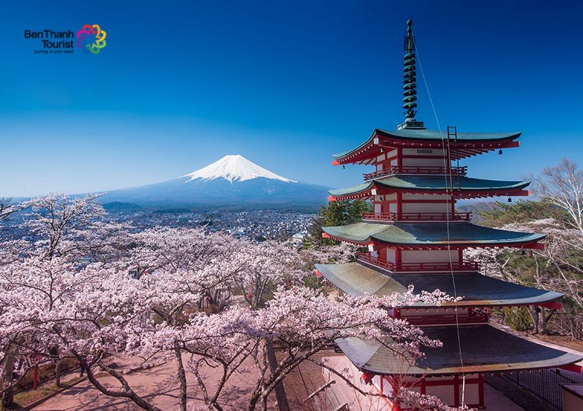 Du Lịch Nhật Bản (Giá Siêu Tiết Kiệm): Tokyo - Núi Phú Sĩ - Kyoto - Nagoya - Osaka - Ngắm Hoa Anh Đào Tại Công Viên Uneo