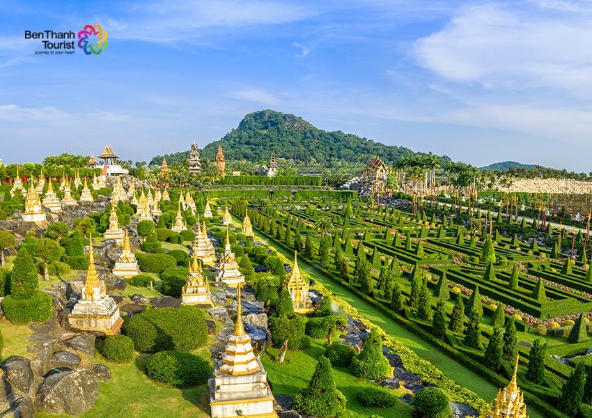 Du Lịch Thái Lan: Bangkok - Vườn Thú Mở Safari World - Pattaya (01 Bữa Ăn Buffet Trên Toà Nhà Baiyoke Sky - Công Viên Khủng Long Nong Nooch - Bảo Tàng Nghệ Thuật Ánh Sáng Và Khinh Khí Cầu)